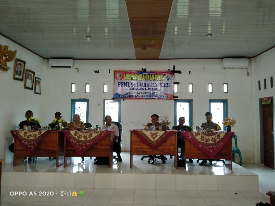 Penyusunan Rencana Kerja Pemerintah Desa (RKPDES) Kampung Bedarou Indah Tahun Anggaran 2026
