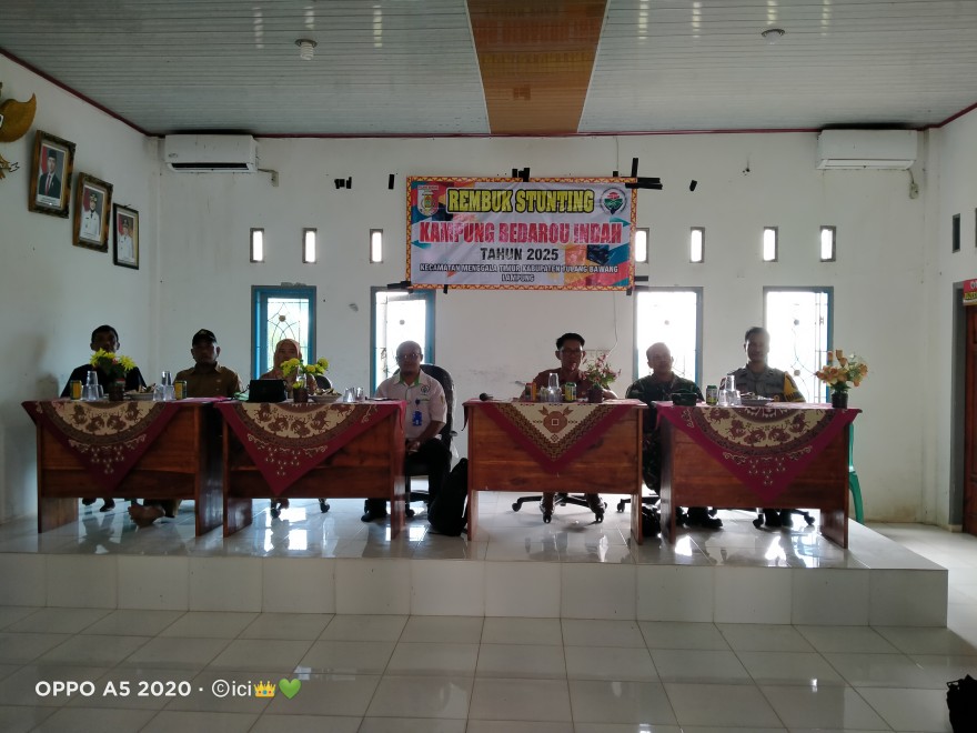 REMBUK STUNTING KAMPUNG BEDAROU INDAH TAHUN 2025 SINERGI MENUJU GENERASI SEHAT DAN CERDAS 